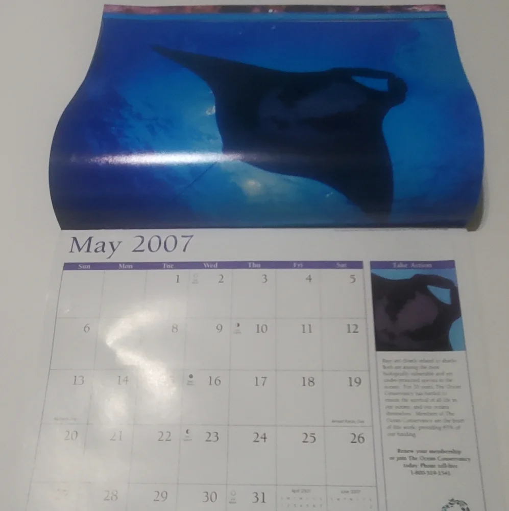 5/$15 Paper Crafting 2007 Calendar